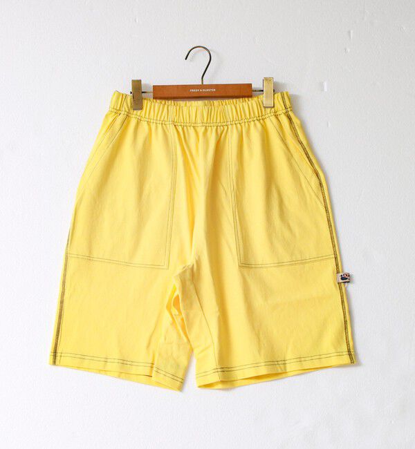 FREDY MAC「【Duckster/ダックスター】OE16/-天竺アフターワークショーツ」|その他|イエロー