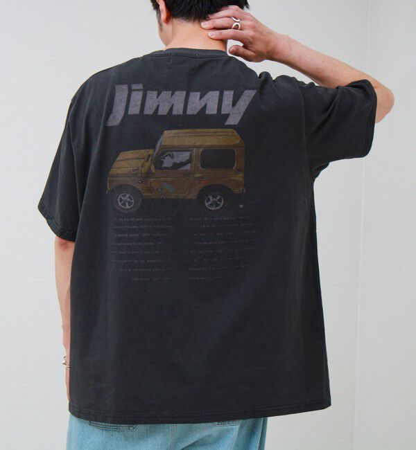 GLOSTER「【別注/実績アイテム】Suzuki Jimny プリントTシャツ」|Tシャツ・カットソー|チャコールグレー