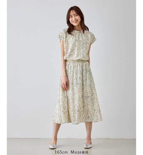 Rope&rsquo;Picnic「【WEB限定サイズ】小花柄＆線画アソートワンピース」|ワンピース|