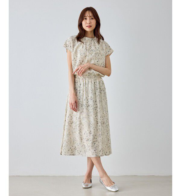 Rope&rsquo;Picnic「【WEB限定サイズ】小花柄＆線画アソートワンピース」|ワンピース|