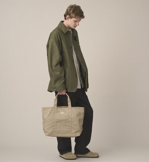 DANTON「DANTON | キャンバス マルシェバッグ MONTORGUEIL UNISEX」|トートバッグ|BEIGE