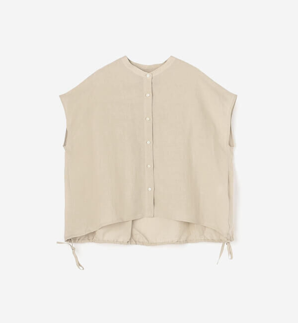  「nicholson & nicholson |〈別注〉フレンチスリーブ ブラウス WOMEN」|シャツ・ブラウス|BEIGE