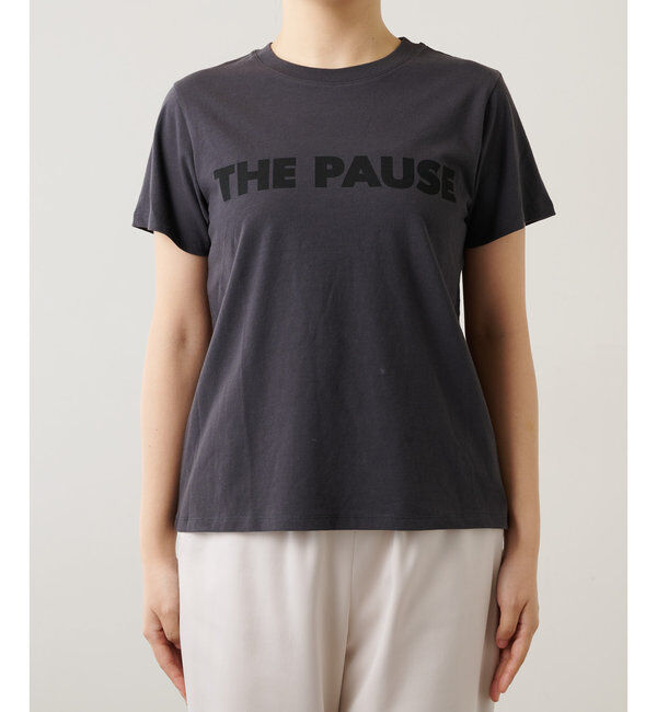 THE PAUSE「＜WEB限定カラーあり＞【THE PAUSE】THE PAUSE Tシャツ」|Tシャツ・カットソー|