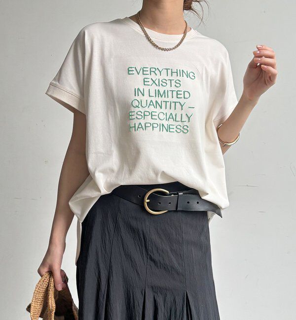  「【WEB限定】ロゴ刺繍プルオーバー」|Tシャツ・カットソー|