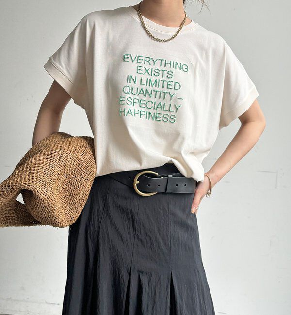  「【WEB限定】ロゴ刺繍プルオーバー」|Tシャツ・カットソー|