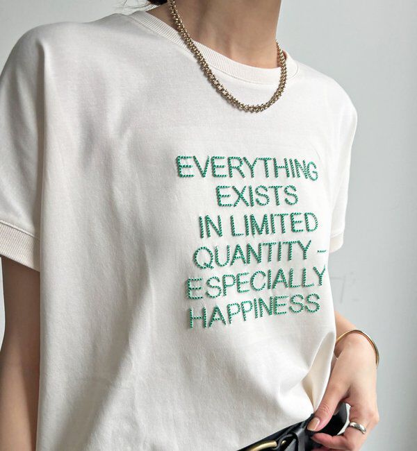  「【WEB限定】ロゴ刺繍プルオーバー」|Tシャツ・カットソー|