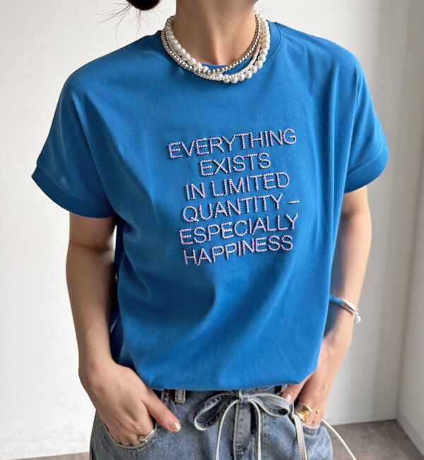  「【WEB限定】ロゴ刺繍プルオーバー」|Tシャツ・カットソー|