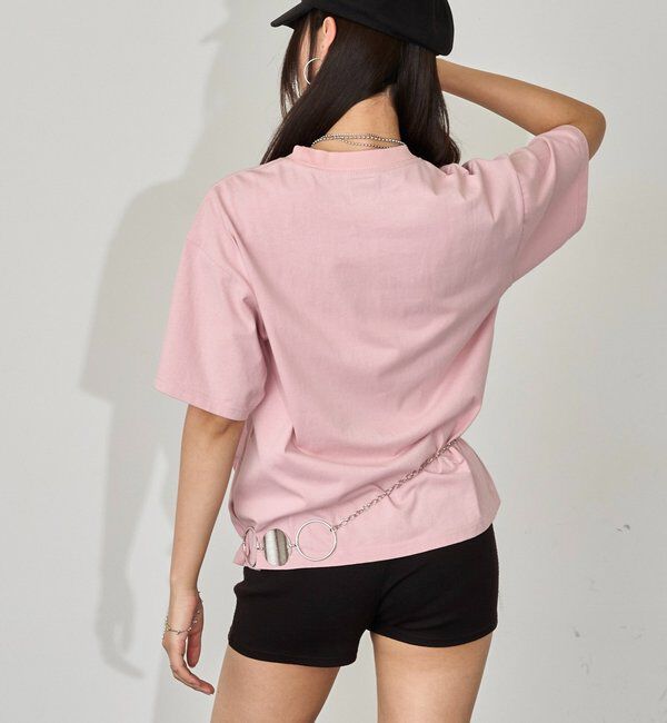  「【UNISEX】KOOKY'N スタースタッズフラッググラフィックTEE」|Tシャツ・カットソー|