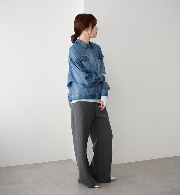  「【再入荷】シアーデニムシャツ」|シャツ・ブラウス|