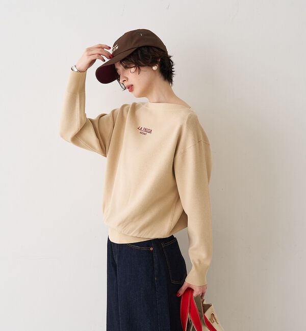 Rouge vif「ラパウザロゴニット」|ニット・セーター|