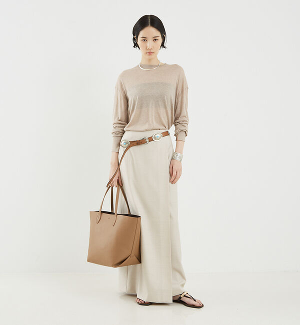 The Store by C' 「【COCUCA】シルクニットプルオーバー」|ニット・セーター|