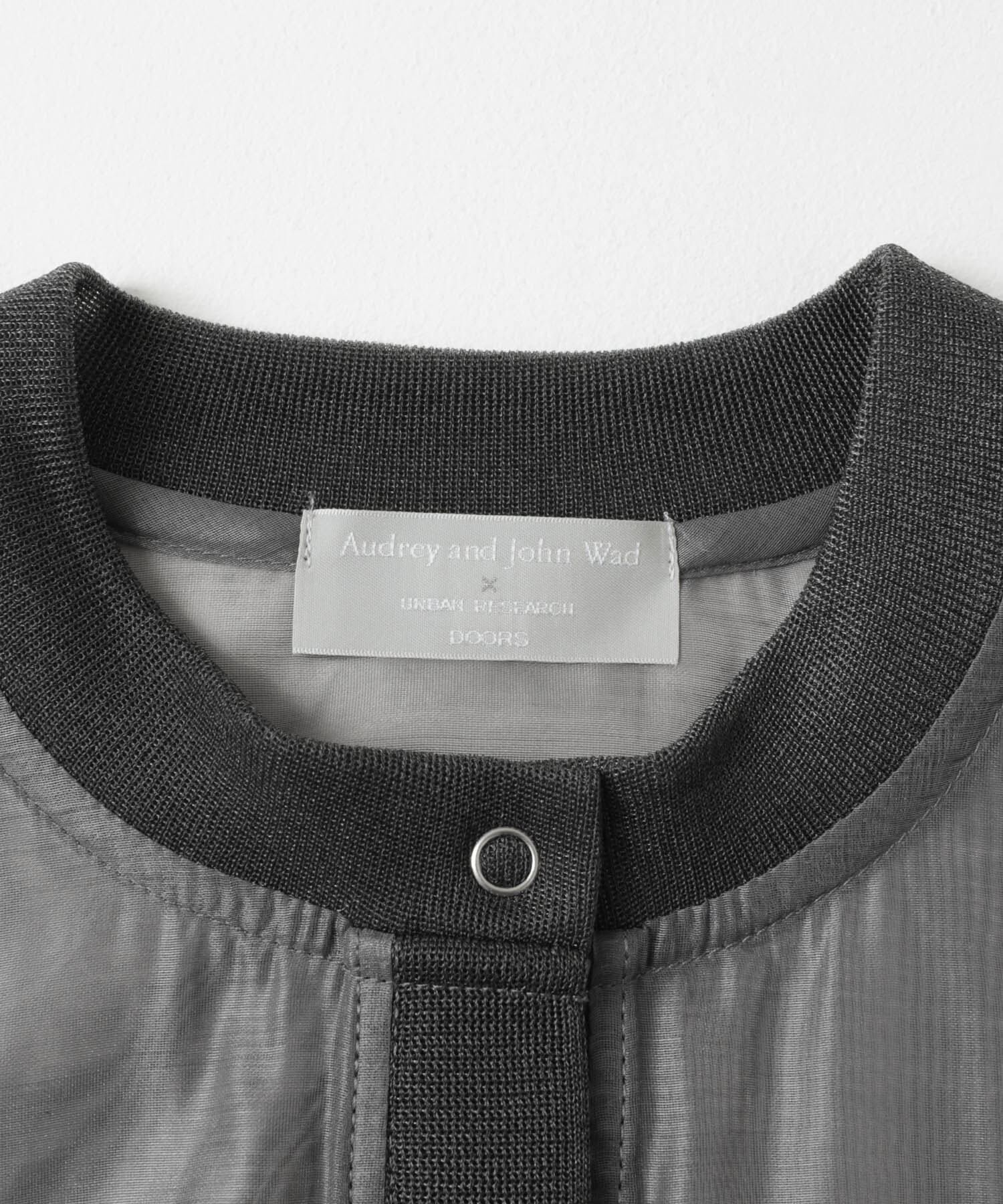 URBAN RESEARCH DOORS「『別注』Audrey and John Wad&times;DOORS　シアーブルゾン」|ブルゾン・スタジャン|