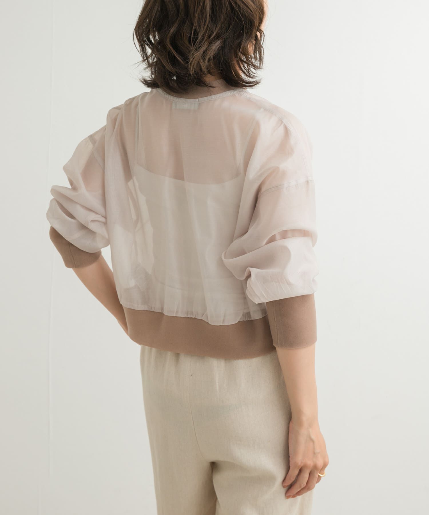 URBAN RESEARCH DOORS「『別注』Audrey and John Wad&times;DOORS　シアーブルゾン」|ブルゾン・スタジャン|