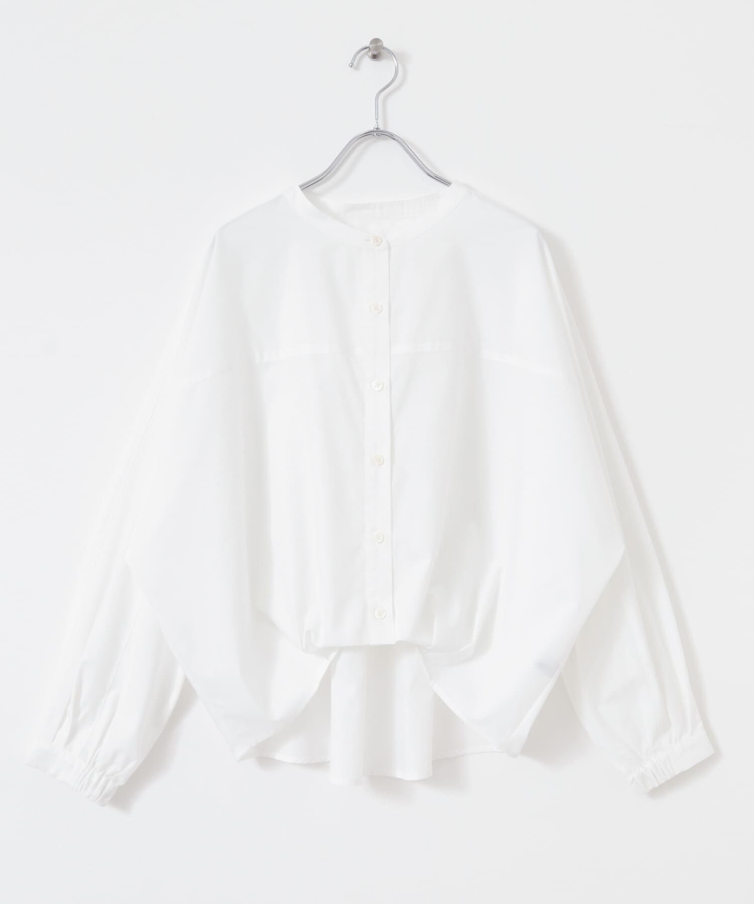 Sonny Label 「『WEB限定』フロントタックバンドカラーシャツ」|シャツ・ブラウス|