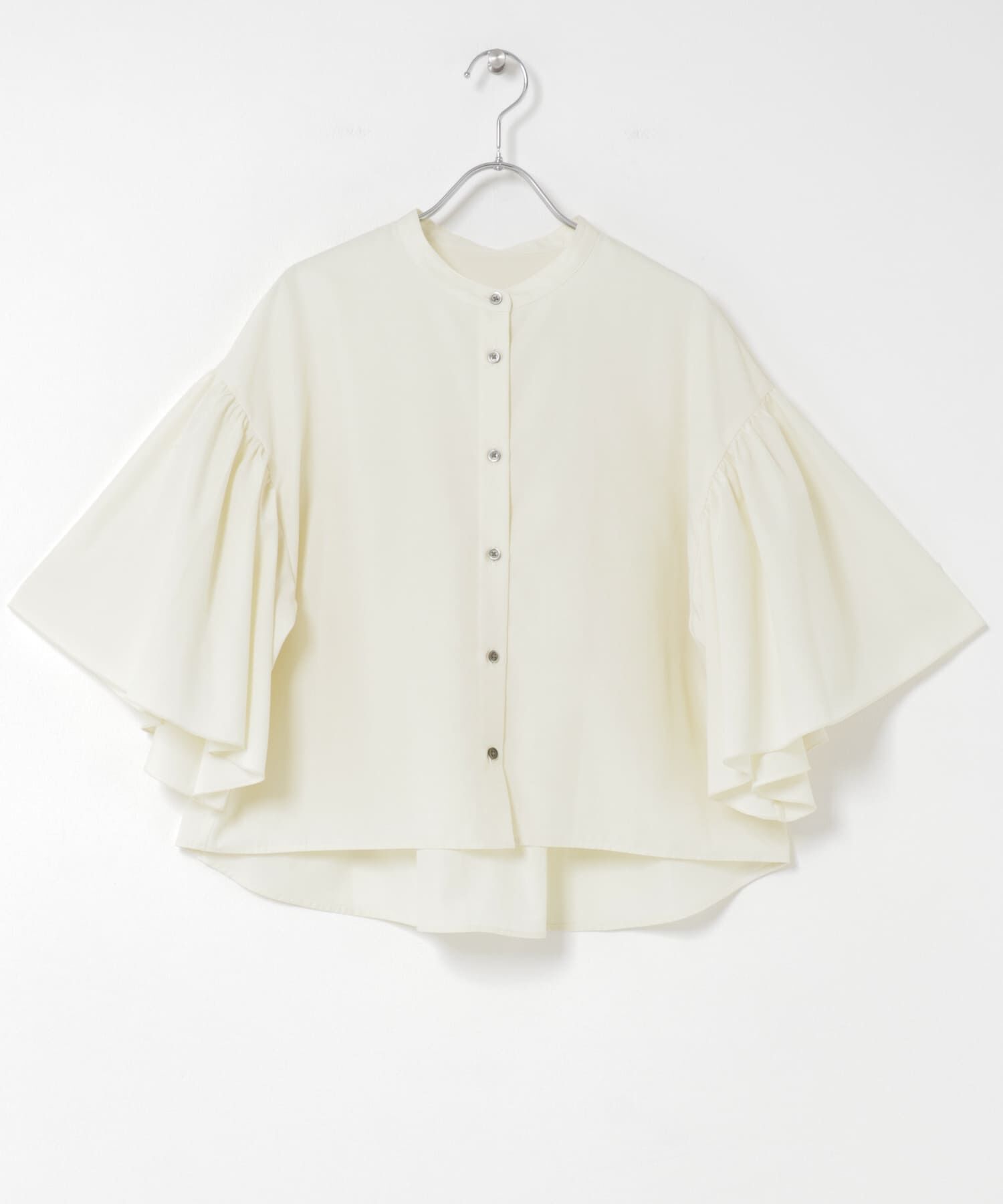 URBAN RESEARCH ROSSO「『一部WEB限定カラー』UVカットウォッシャブルリネン混ブラウス」|シャツ・ブラウス|