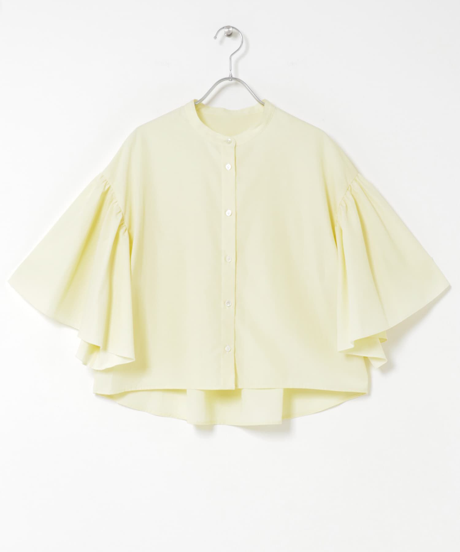 URBAN RESEARCH ROSSO「『一部WEB限定カラー』UVカットウォッシャブルリネン混ブラウス」|シャツ・ブラウス|