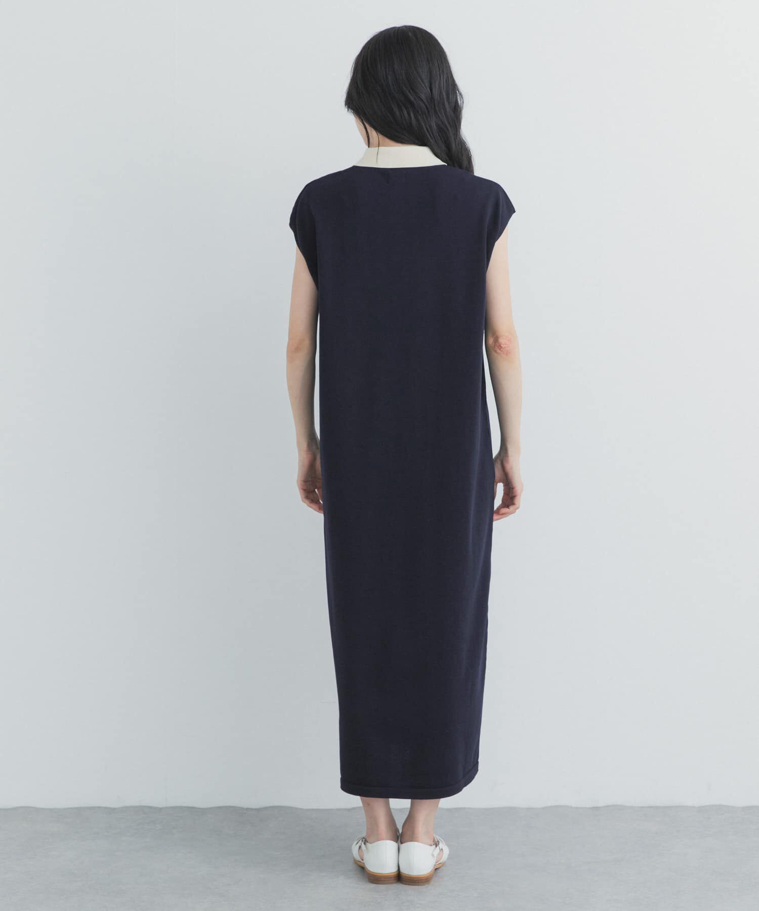 URBAN RESEARCH DOORS「フレンチスリーブニットワンピース」|ワンピース|