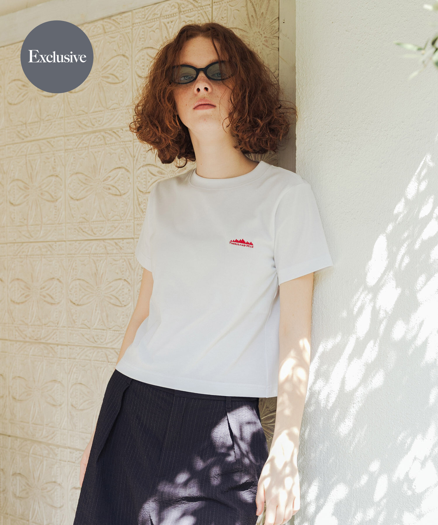 URBAN RESEARCH「『別注』THOUSAND MILE&times;URBAN RESEARCH　SHORT SLEEVE T-SHIRTS」|Tシャツ・カットソー|ホワイト