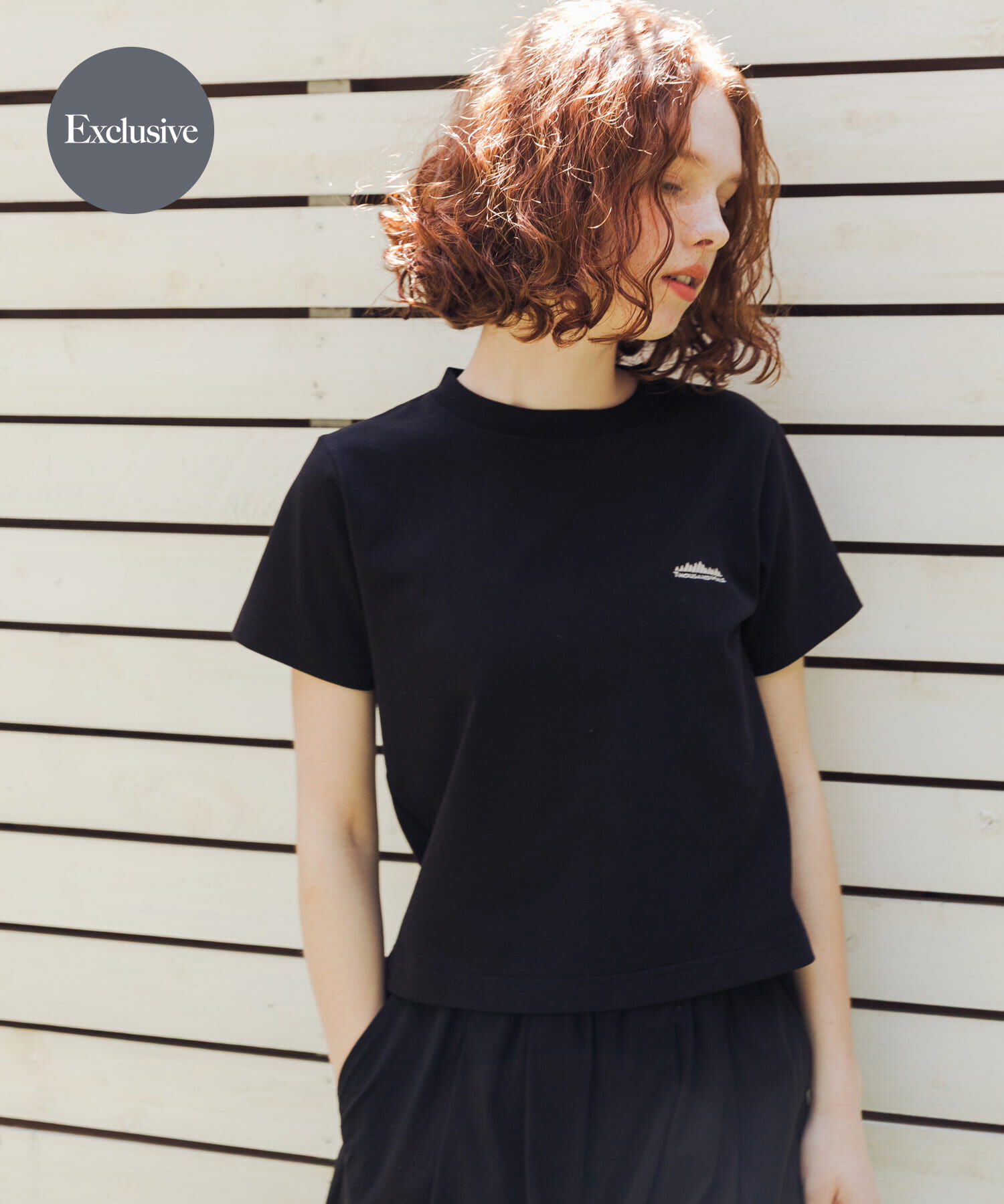 URBAN RESEARCH「『別注』THOUSAND MILE&times;URBAN RESEARCH　SHORT SLEEVE T-SHIRTS」|Tシャツ・カットソー|ブラック