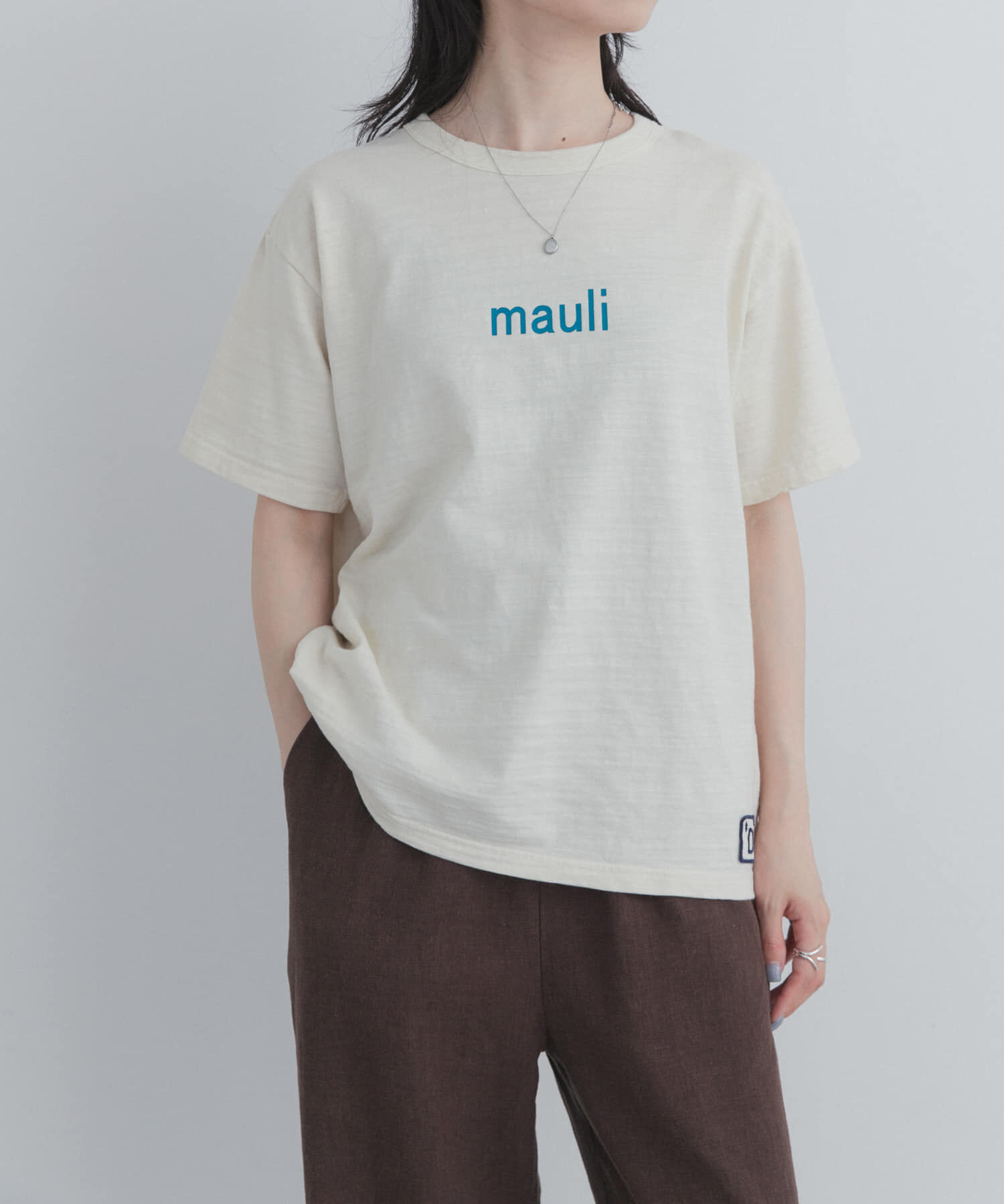 URBAN RESEARCH DOORS「melelana 半袖T-shirts」|Tシャツ・カットソー|オフホワイト