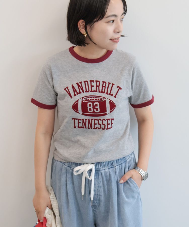 AMERICAN HOLIC「【RUSSELL】リンガースポーツアソートTシャツ」|Tシャツ・カットソー|Gray Mixture