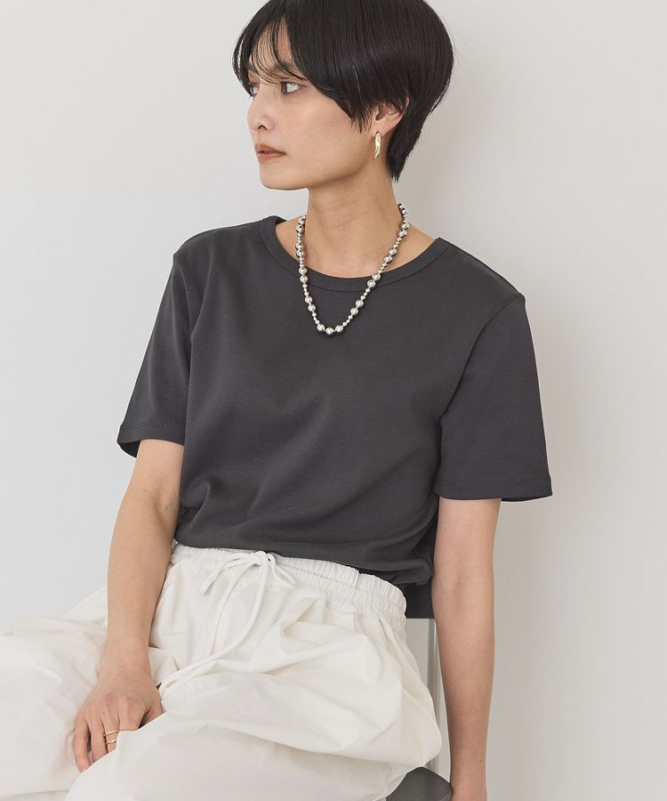 AMERICAN HOLIC「【2点セット】半袖Tシャツ＋チュールビスチェ」|Tシャツ・カットソー|