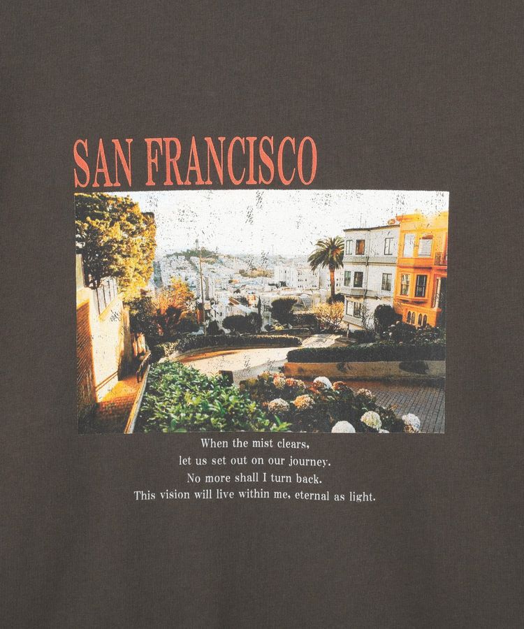 AMERICAN HOLIC「SANFRANCISCO ロゴ＆フォトTシャツ」|Tシャツ・カットソー|