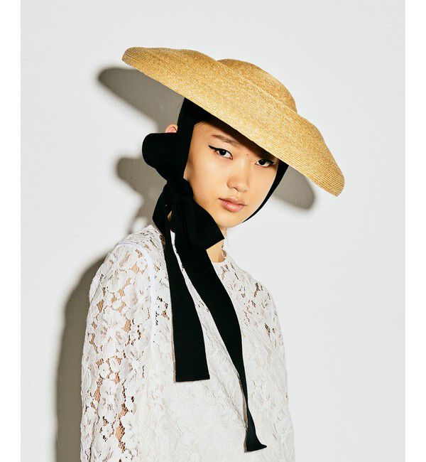 LOULOU WILLOUGHBY「【LOULOU WILLOUGHBY】MIA KASA MUSH」|ハット|ベージュ