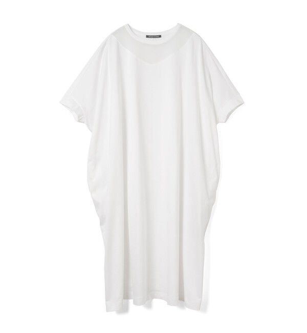 mizuiro ind「mizuiro ind チュールネックワイドワンピース」|ワンピース|