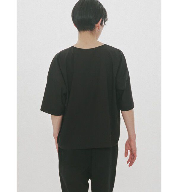 MIDIUMISOLID「MIDIUMISOLID エッセンシャルワイドTシャツ」|Tシャツ・カットソー|