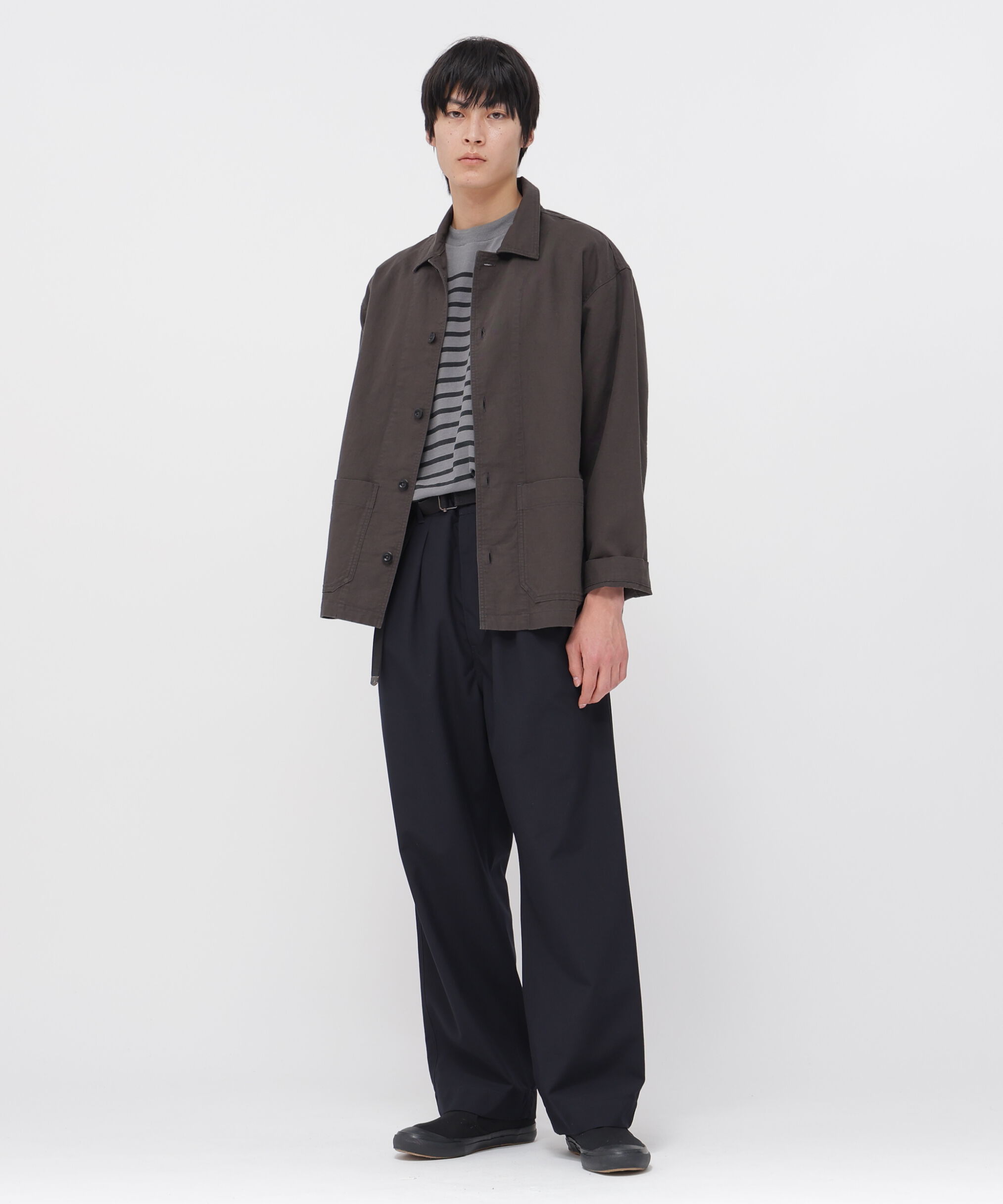 MHL.「BELGIAN LINEN COTTON JERSEY TOP」|Tシャツ・カットソー|