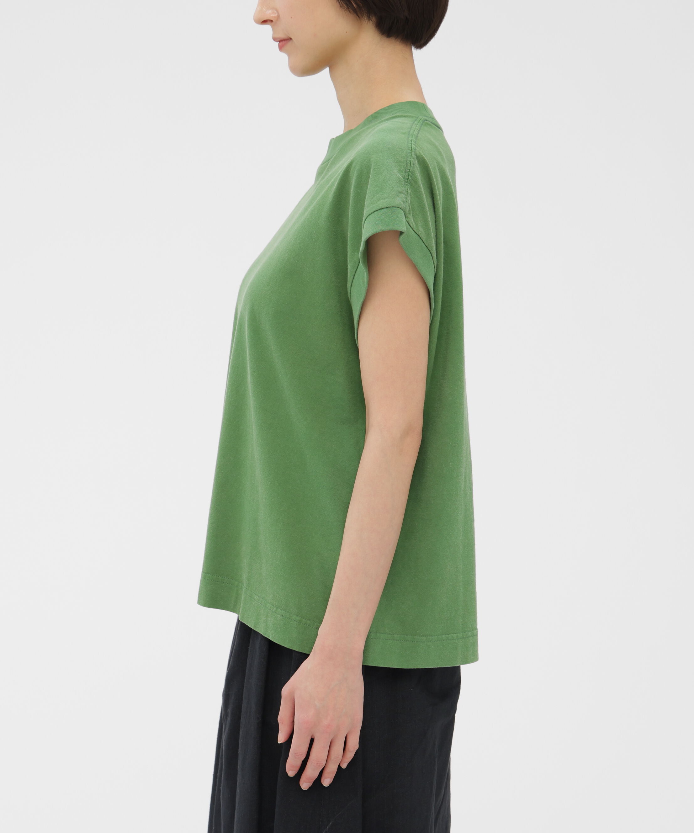 MHL.「FADED ROUGH COTTON JERSEY TOP」|Tシャツ・カットソー|