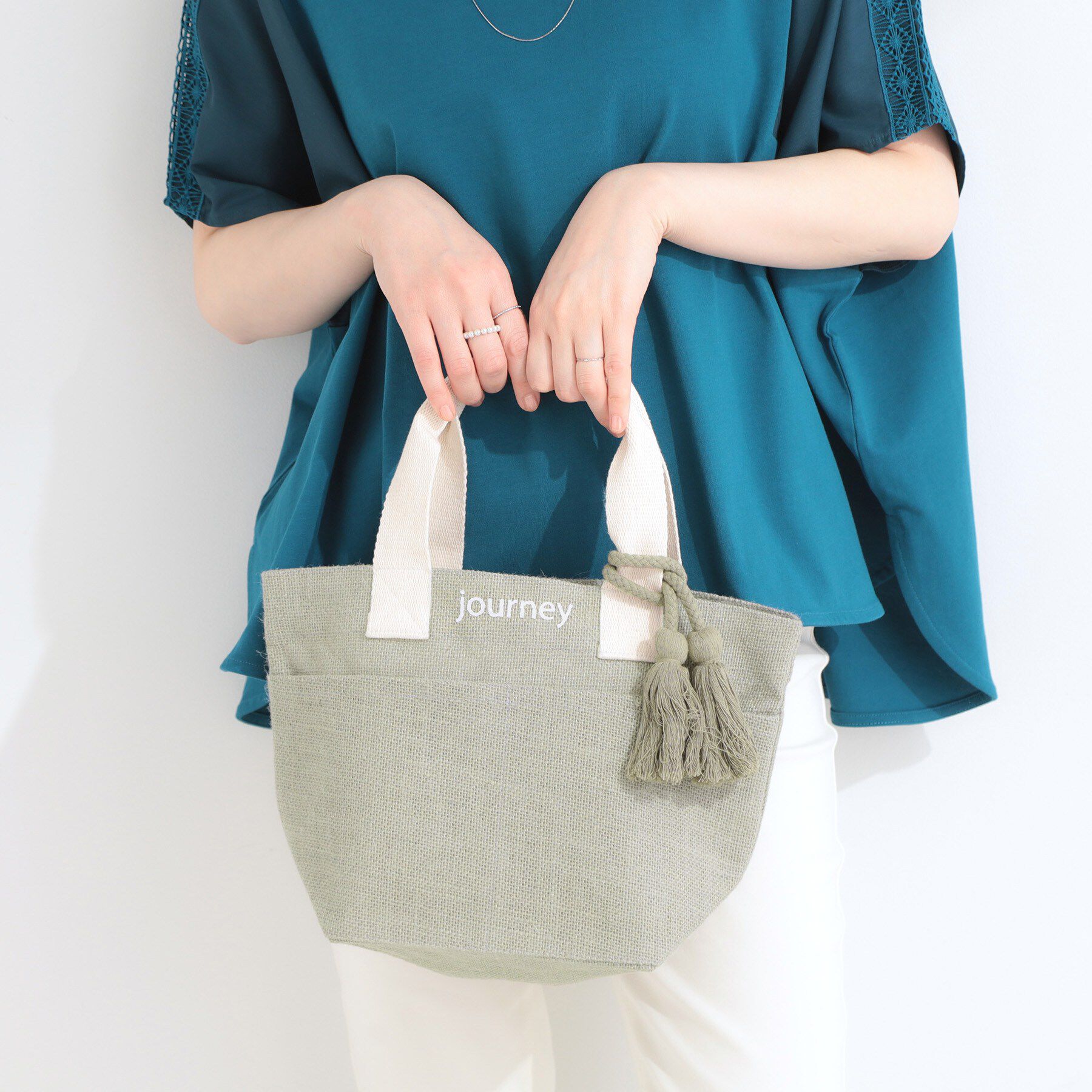 SHOO･LA･RUE「ジュートランチトートバッグ」|トートバッグ|