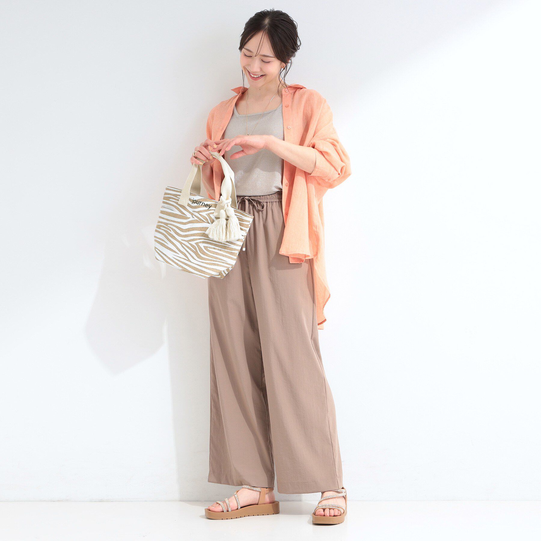 SHOO･LA･RUE「ジュートランチトートバッグ」|トートバッグ|