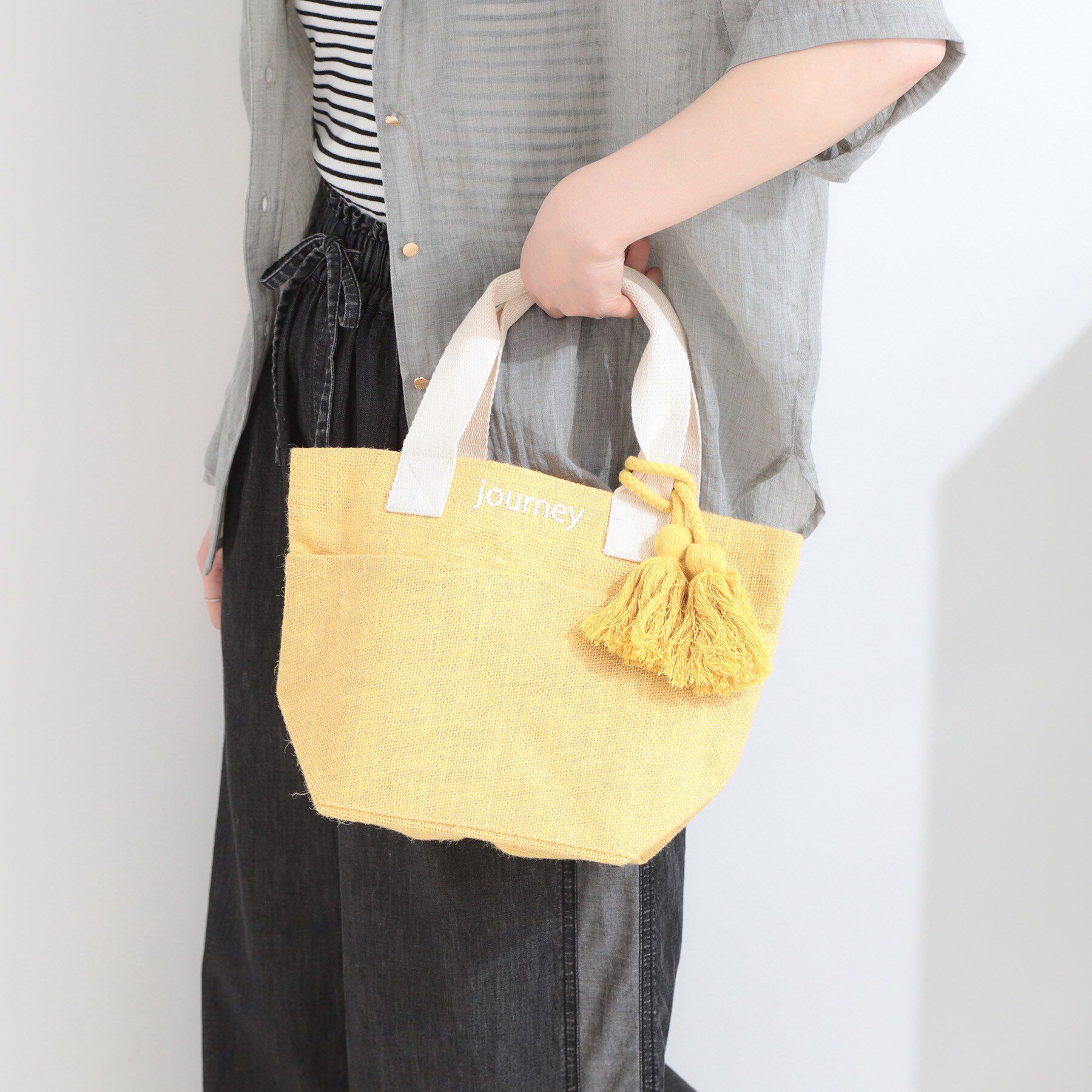 SHOO･LA･RUE「ジュートランチトートバッグ」|トートバッグ|