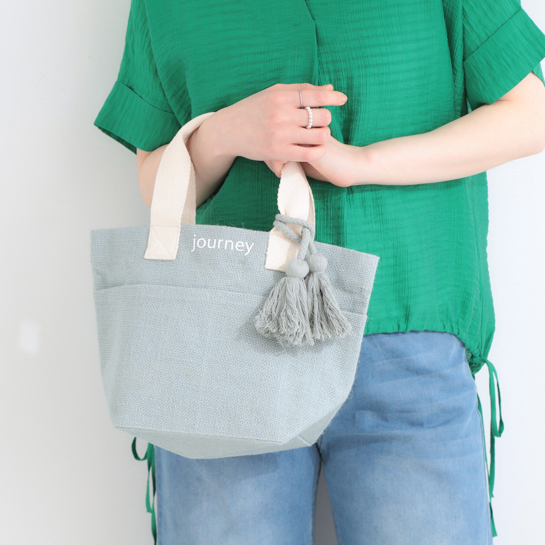 SHOO･LA･RUE「ジュートランチトートバッグ」|トートバッグ|