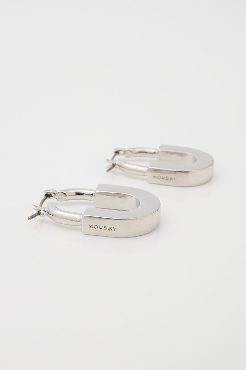 MOUSSY「DROPPED HOOP イヤリング」|ピアス|