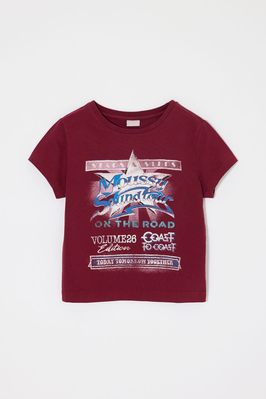 MOUSSY「MOUSSY VOL26 TOUR TEE」|Tシャツ・カットソー|
