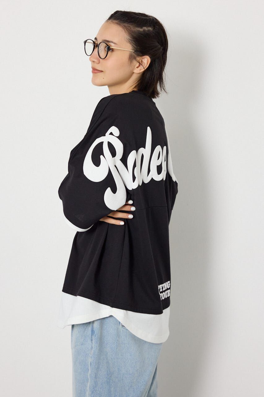 RODEO CROWNS「フェイクレイヤードロゴトップス」|Tシャツ・カットソー|