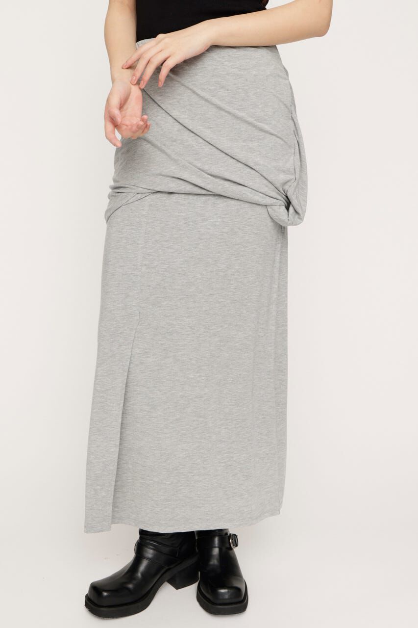 SLY「DRAPE CUT ロングスカート」|スカート|