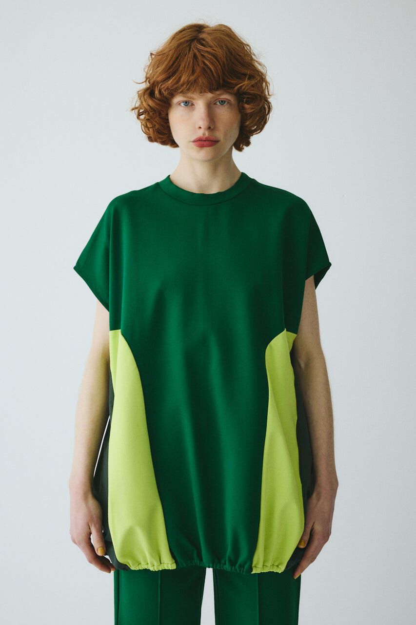 HeRIN.CYE「Docking egg tops」|ニット・セーター|柄GRN5