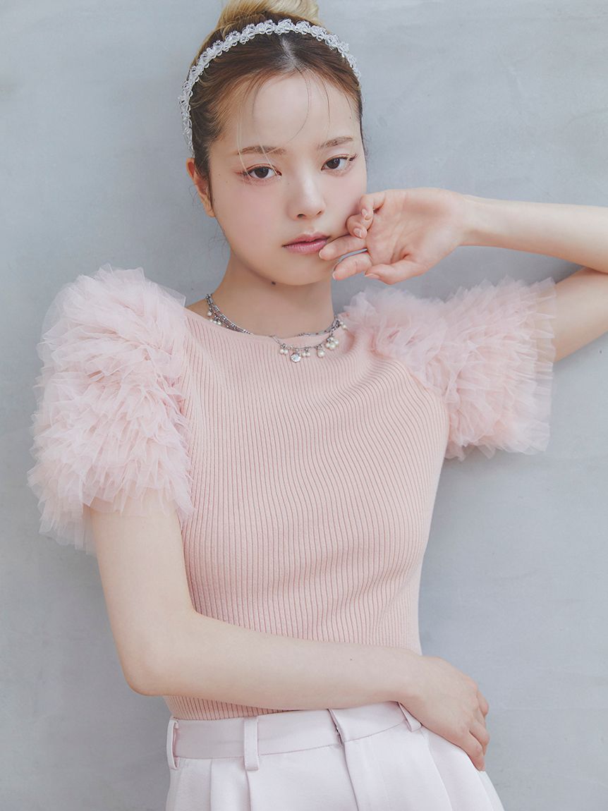 FURFUR「フラワーモチーフカチューシャ」|ヘアバンド|