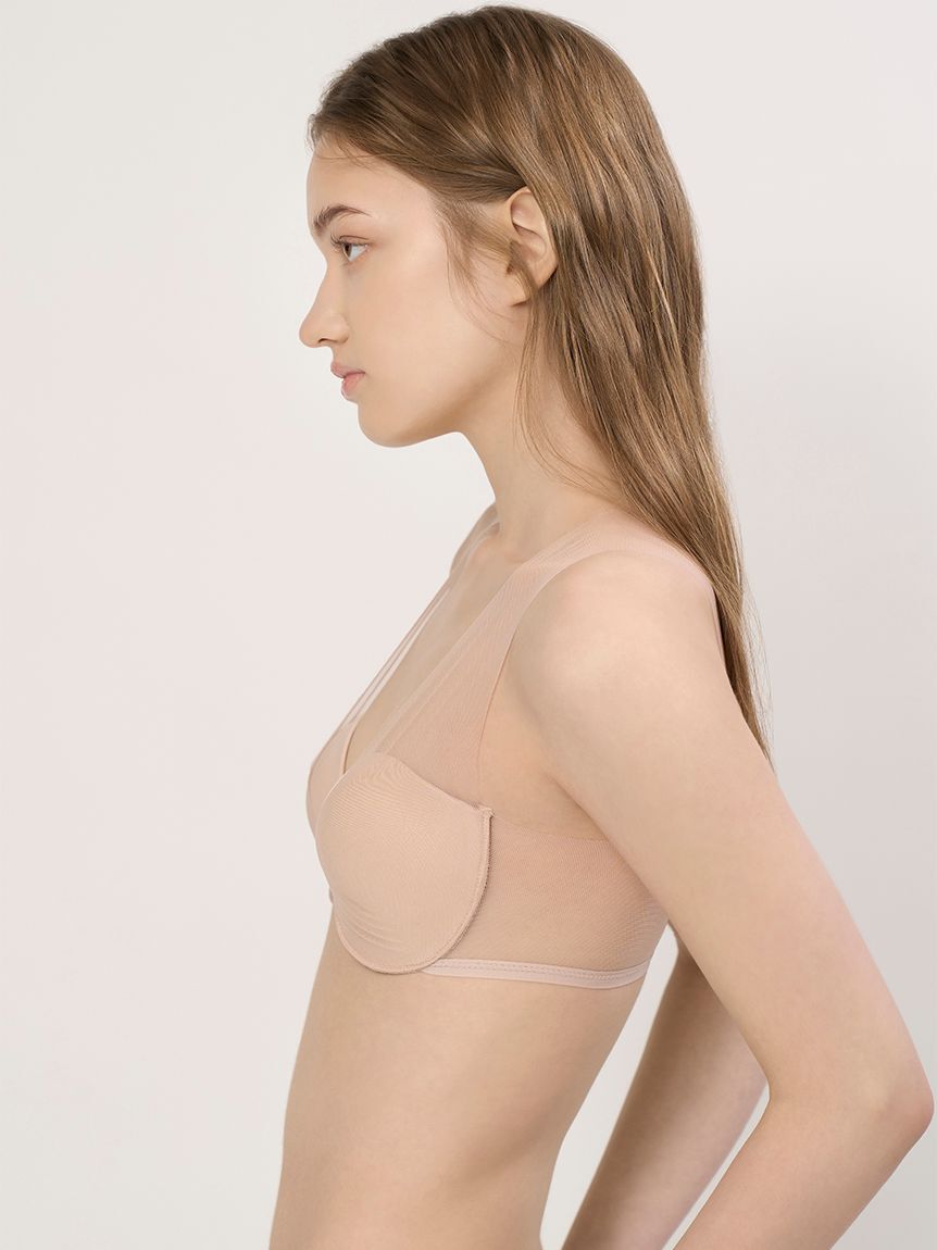 LILY BROWN Lingerie「【LILY BROWN Lingerie】シアーファンデブラ」|インナー|