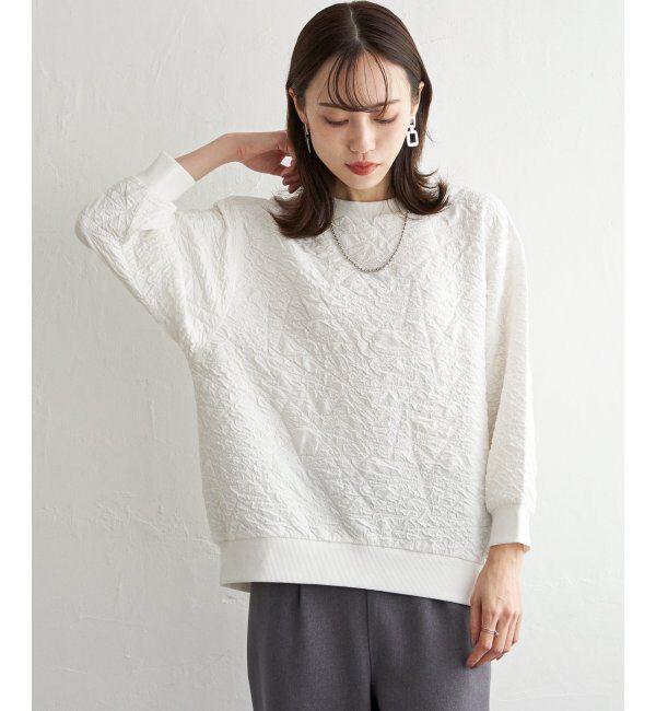ikka「フクレジャカードプルオーバー」|その他|