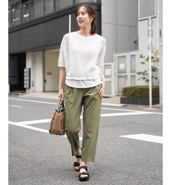 ikka「メッシュニットアンサンブル」|ニット・セーター|