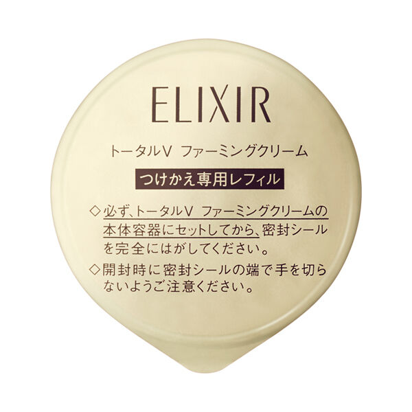 エリクシール「エリクシール トータルV ファーミングクリーム つけかえ用/心地よいアクアフローラルの香り (50g)」|美容液・オイル・クリーム|