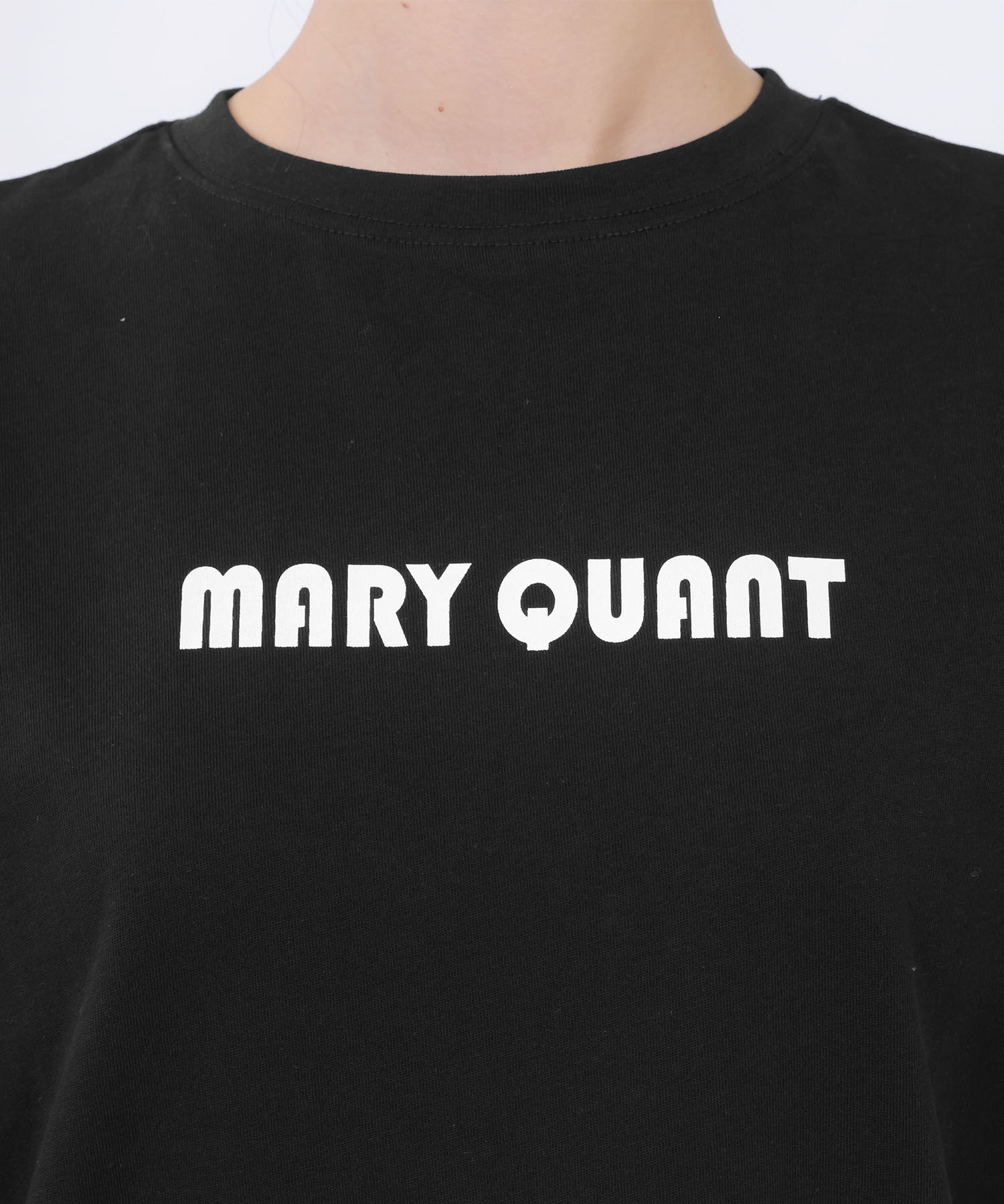MARY QUANT「リボンロゴビッグ Tシャツ」|Tシャツ・カットソー|