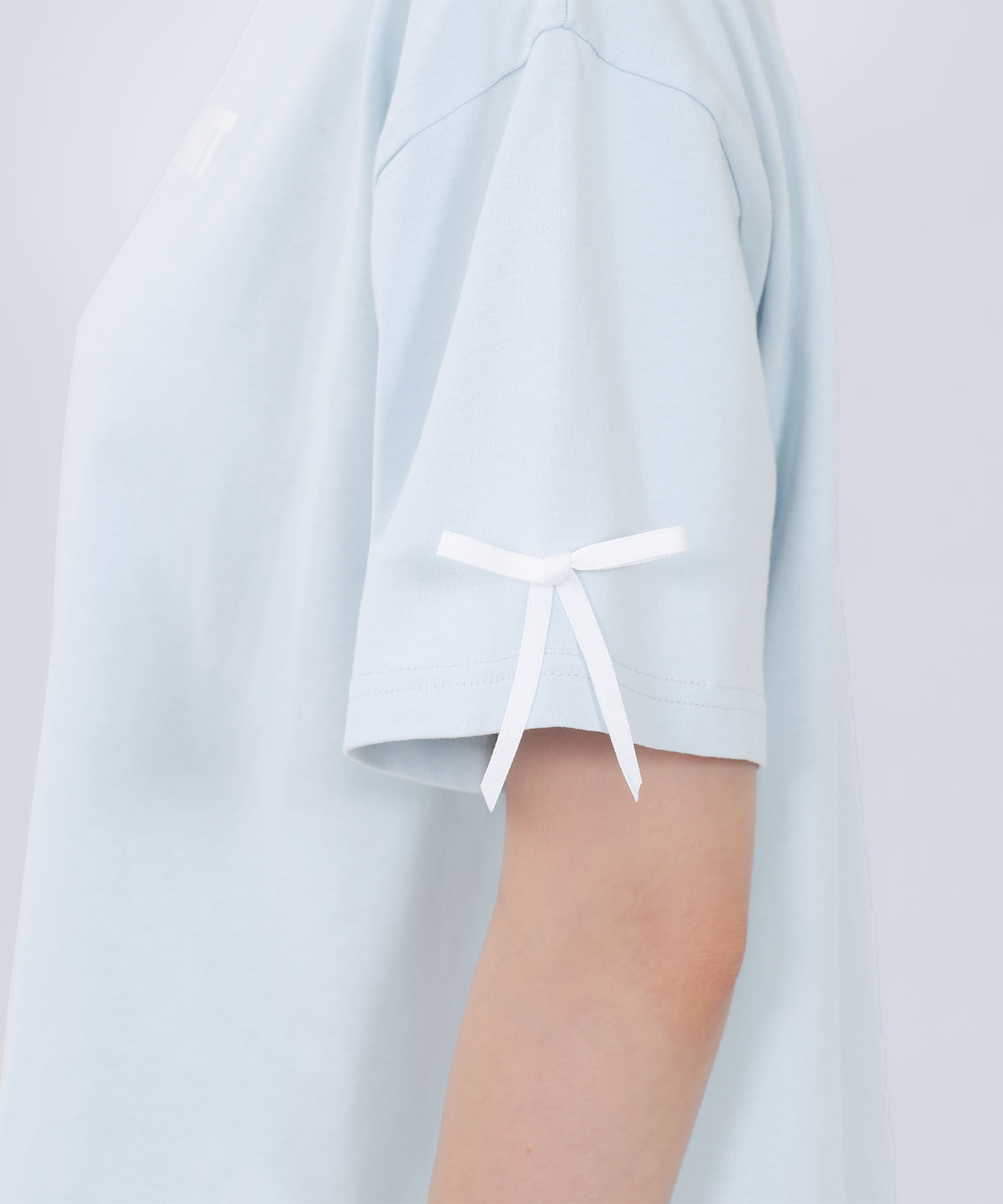 MARY QUANT「リボンロゴビッグ Tシャツ」|Tシャツ・カットソー|
