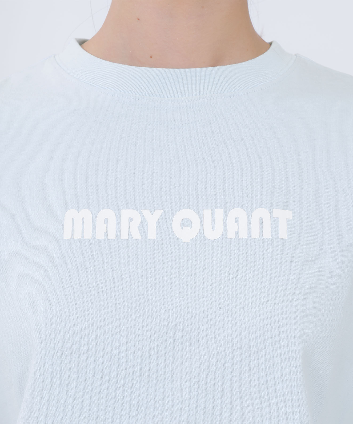 MARY QUANT「リボンロゴビッグ Tシャツ」|Tシャツ・カットソー|