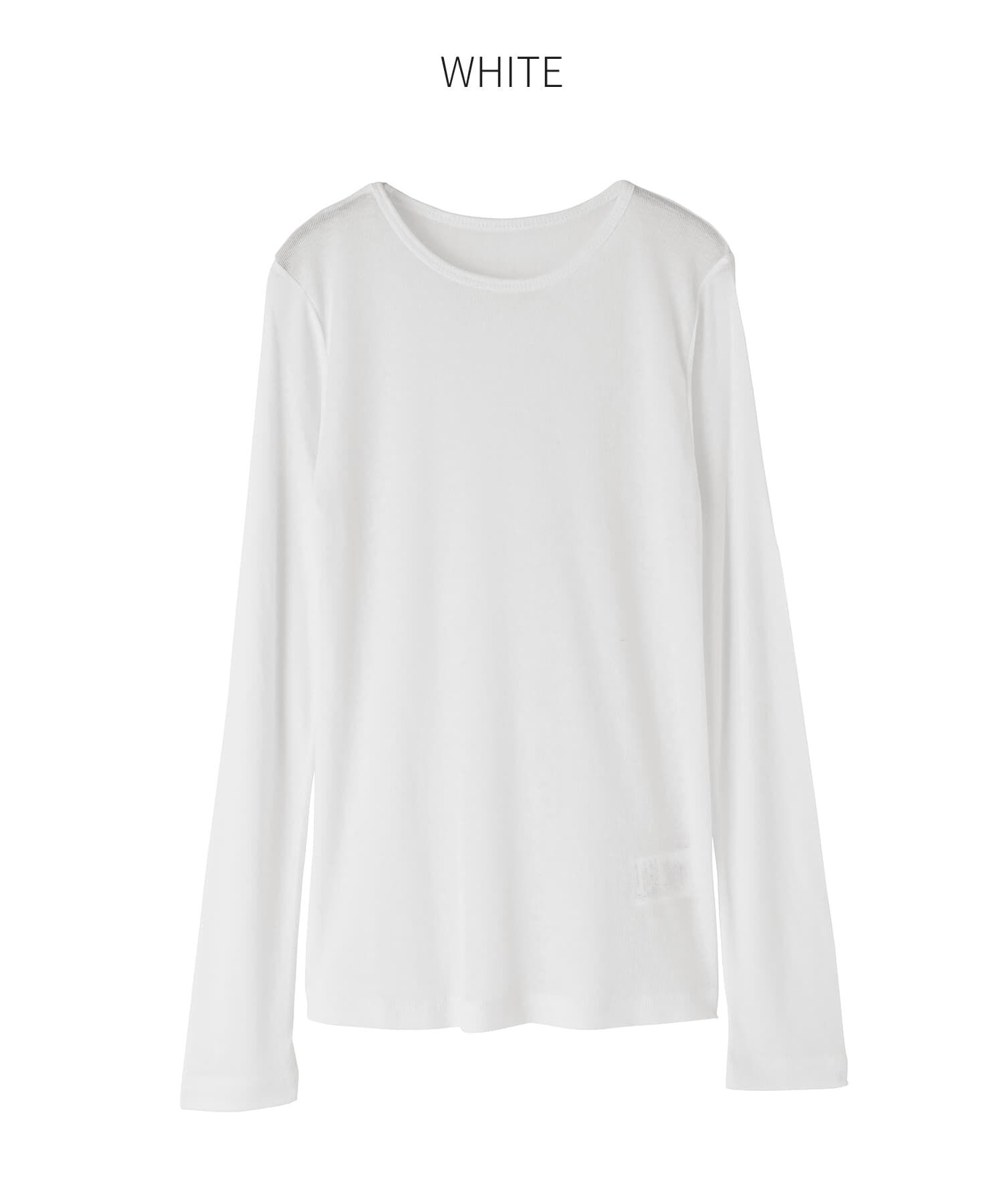 STYLE DELI「夏に着る極薄シアー長袖カットトップス」|Tシャツ・カットソー|